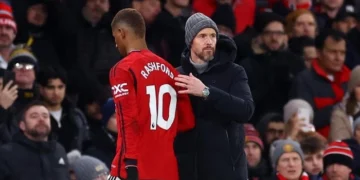 Erik Ten Hag dan Marcus Rashford