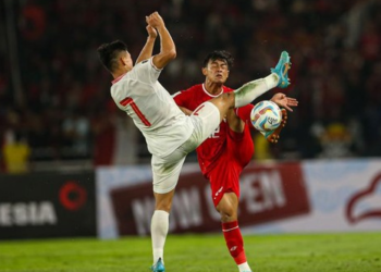 Vietnam vs Indonesia di Stadion My Dinh, Hanoi