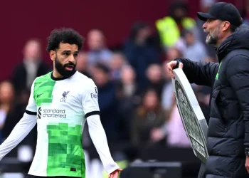 Jurgen Klopp dan Mohamed Salah