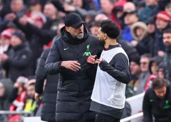 Jurgen Klopp dan Mohamed Salah