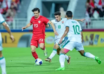 Timnas Indonesia U-23 melawan Timnas Irak U-23