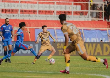 Arema FC dan Dewa United Berakhir Imbang di Liga 1