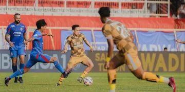 Arema FC dan Dewa United Berakhir Imbang di Liga 1