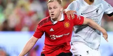 Van de Beek Tetap Positif Meski Karier di Manchester United Tak Sesuai Harapan