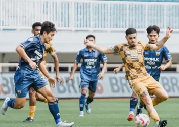 Dewa United Raih Kemenangan Telak atas Persita Tangerang