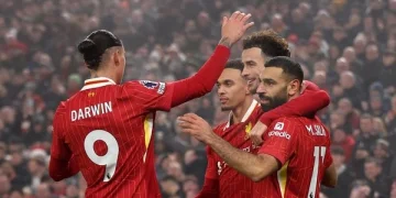 Liverpool Perkasa di Puncak Klasemen