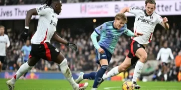 Arsenal Gagal Raih Poin Penuh di Markas Fulham
