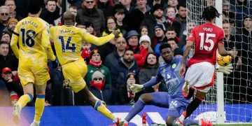 Kekalahan Manchester United dari Crystal Palace