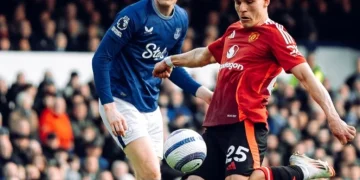 Manchester United Berbagi Poin dengan Everton
