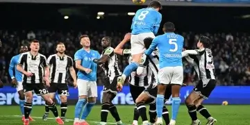 Napoli Gagal Menang, Ditahan Imbang Udinese 1-1 di Kandang