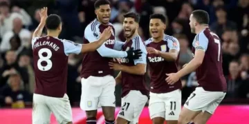 Marcus Rashford Bersinar di Aston Villa