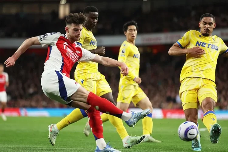 Arsenal Berakhir Imbang 2-2 Melawan Crystal Palace