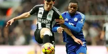 Newcastle United Menang Telak 3-0 atas Leicester City