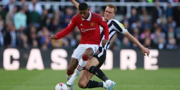 Newcastle United dan Manchester United 1-1 di Babak Pertama