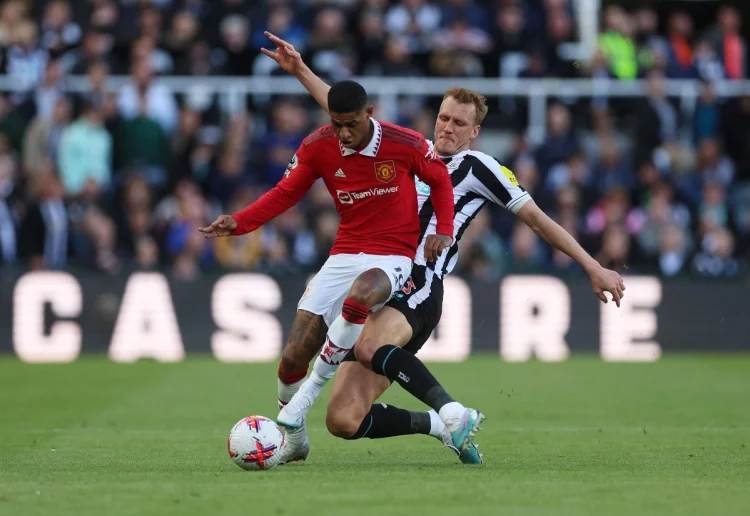 Newcastle United dan Manchester United 1-1 di Babak Pertama