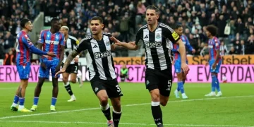 Newcastle Tampil Dominan, Gulung Crystal Palace 5-0