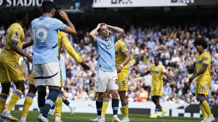 Manchester City Comeback 5-2 Melawan Crystal Palace