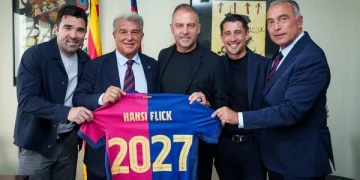 Hansi Flick Resmi Perpanjang Kontrak di Barcelona Hingga 2027