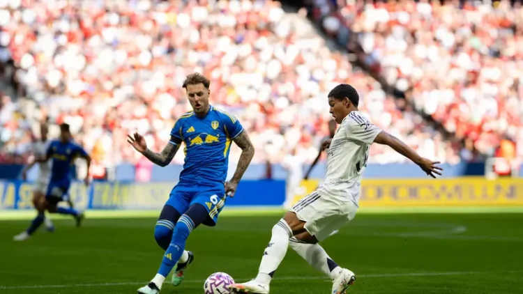 Manchester United vs Leeds United Berakhir Imbang Tanpa Gol