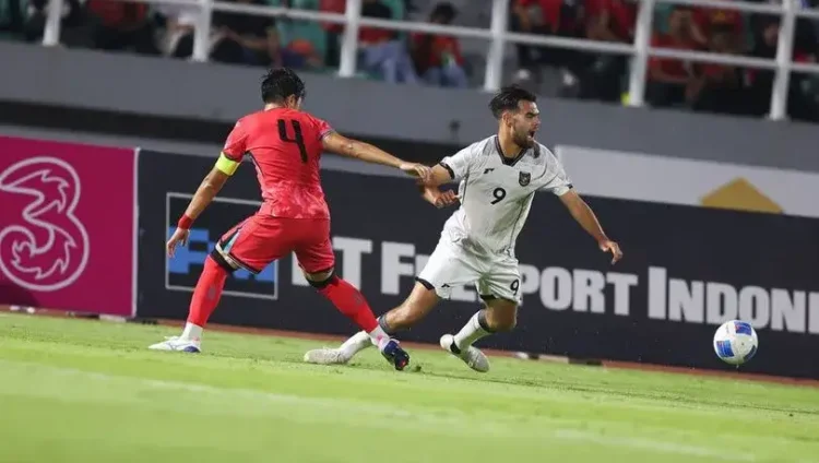Timnas Indonesia U-23 Kalah 0-1 Melawan Korea Selatan di Sidoarjo