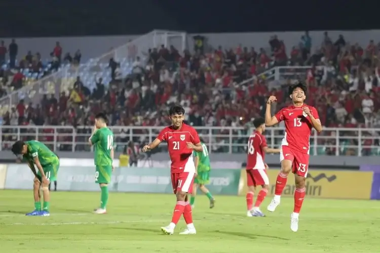 Indonesia U-23 Bantai Makau 5-0 di Sidoarjo