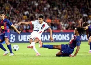 PSG Menang Tipis 2-1 atas Barcelona di Liga Champions
