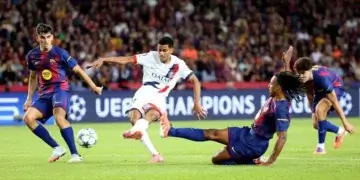 PSG Menang Tipis 2-1 atas Barcelona di Liga Champions