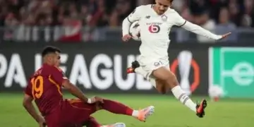 AS Roma Kalah Tipis 0-1 dari Lille di Liga Europa