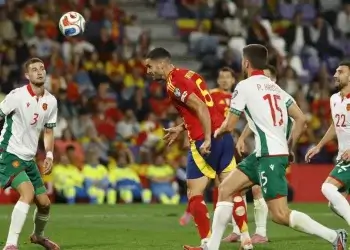Spanyol 4-0 Bulgaria: Tim Tuan Rumah Tak Terbendung, Bulgaria Tak Berkutik