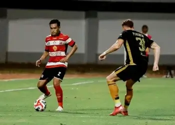 Madura United Raih Kemenangan 2-0 atas Dewa United di Laga Super League