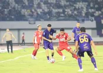 Persita Tangerang Menang 2-0 Melawan Semen Padang di Indomilk Arena
