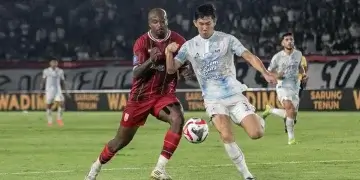 PSIM Yogyakarta Ditahan Imbang Persis Solo 2-2 di Derbi Mataram Penuh Drama