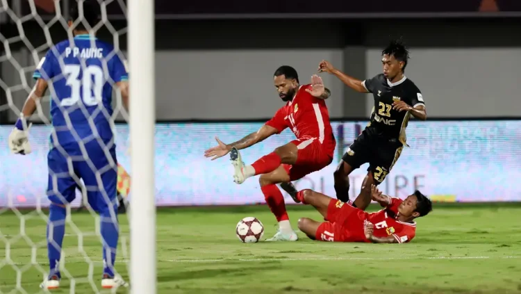 Dewa United Bantai Shan United 4-1 di Stadion Kelapa Dua